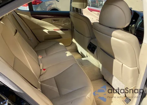 2007 Lexus Ls 460 из США, поврежденный, VIN JTHBL46F875038347